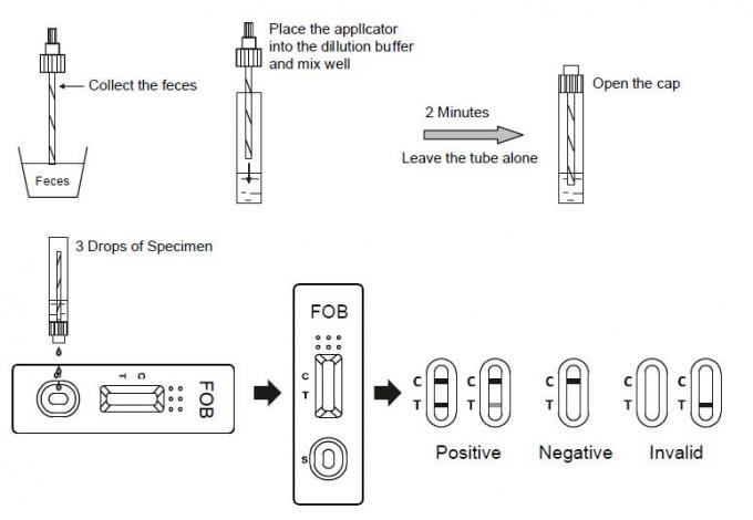 정확한 이른 가리는 FOB 대변 잠혈 시험 장비 세륨/ISO 13485