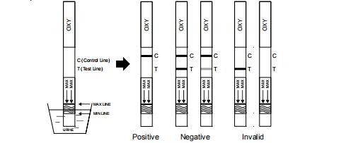 세륨/ISO13485를 가진 98% 정확도 소변 Oxycodone 카세트/계량봉/패널 약물 남용 시험 장비