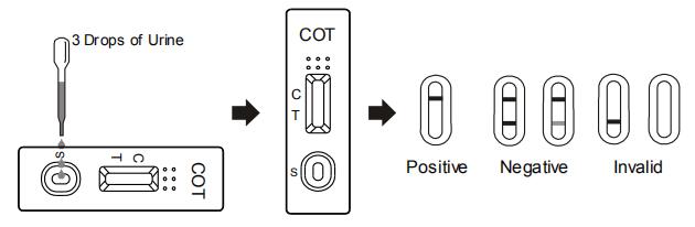 Cotinine 급속한 진단 계량봉, 카세트, PaneTest 장비, 증명되는 세륨을 가진 니코틴 대사 산물 품질 탐지