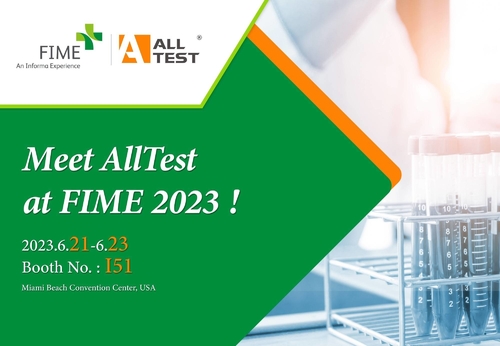 Latest company news about FIME 2023년에 우리와 함께 하세요 : 진열하여 올테스트의 최근 혁신