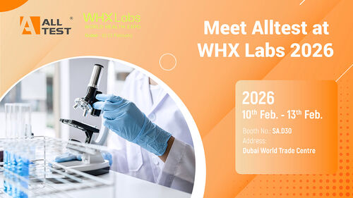 에 대한 최신 회사 뉴스 WHX Labs 2026에서 Alltest을 만나십시오.