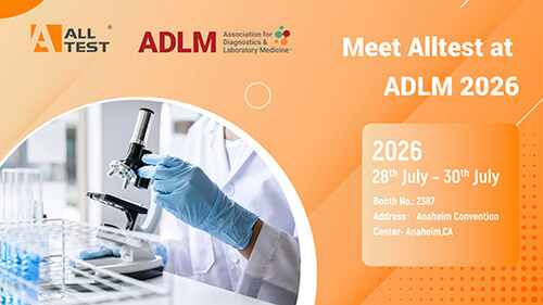 최신 회사 블로그 ADLM 2026에서 Alltest을 만나십시오.