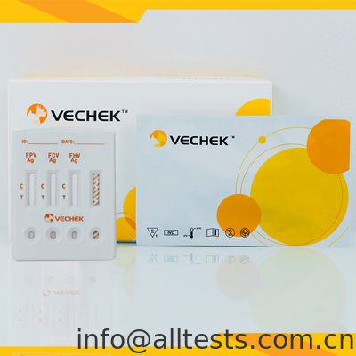 Good price 고양이 FPV / FCV / FHV 항체 신속 검사 키트 세럼/플라즈마 온라인으로