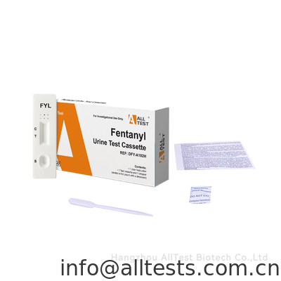 Good price 높은 감수성 FYL ((Fen/Tanyl) 검출 약물 남용 테스트 키트 가정 소변 자체 검사 온라인으로