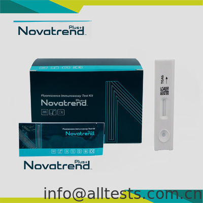좋은 가격 TGAb Test Cassette Fluorescence Immunoassay Kit for Whole Blood Serum Plasma 온라인
