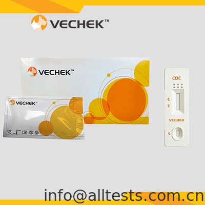 좋은 가격 코크 급검증 소변 5분 읽기 시간 높은 정확성 장비가 필요하지 않습니다 온라인으로