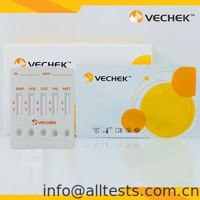 좋은 가격 빠른 결과와 높은 정확도, 간편한 조작의 개/고양이 소변 다중 약물 신속 검사 온라인으로