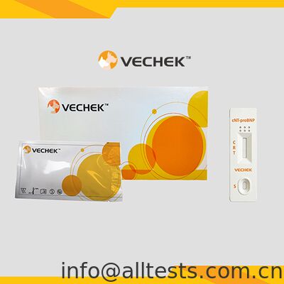 좋은 가격 수의용 신속 개 NT-proBNP 검사 키트, 빠른 결과, 높은 정확도, 간단한 조작 온라인으로