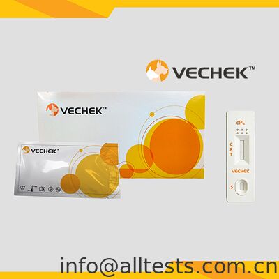 좋은 가격 빠른 결과를 위한 개 췌장 리파스 신속 테스트 카세트 간단한 조작으로 높은 정확성 온라인으로