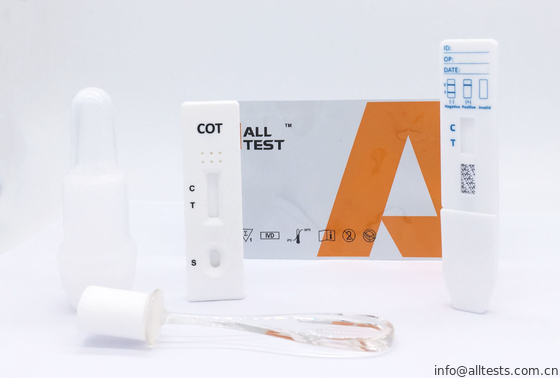 Good price 감도 Cotinine 높은 간이 침대 편리하고 정확한 급속한 시험 카세트 온라인으로