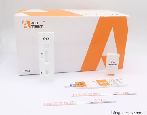 Good price 세륨/ISO13485를 가진 98% 정확도 소변 Oxycodone 카세트/계량봉/패널 약물 남용 시험 장비 온라인으로