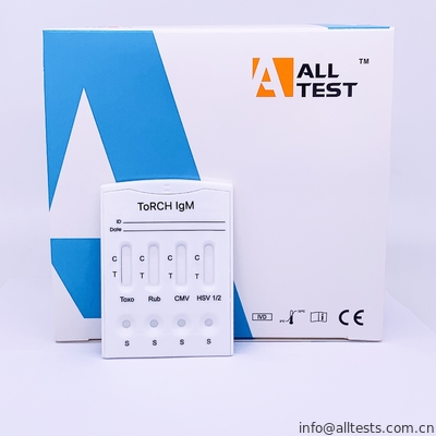 좋은 가격 토치 IgM 결합 급속한 시험 카세트 급속한 색층 분석 면역화학적검정 온라인으로