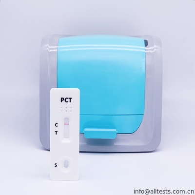 Good price Procalcitonin Pct 카세트 염증 검출을 위한 급속한 시험 독자 온라인으로