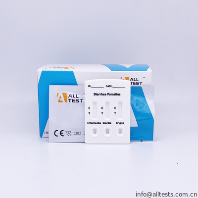 Good price Entamoeba+Giardia+Crypto 3 Windows에서 결합 급속한 시험 카세트 (대변) 온라인으로