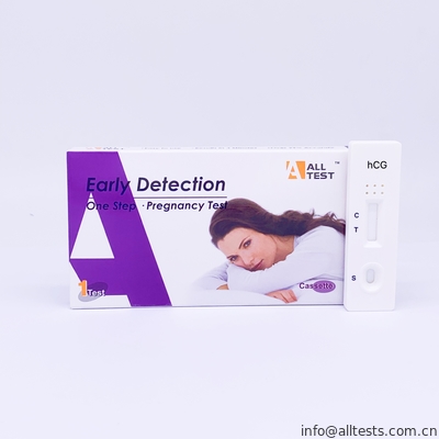 Good price 사용이 1개 단계 OTC 인간 Chorionic Gonadotropin HCG 탐지 급속한 진단 장비에 의하여 집으로 돌아옵니다 온라인으로