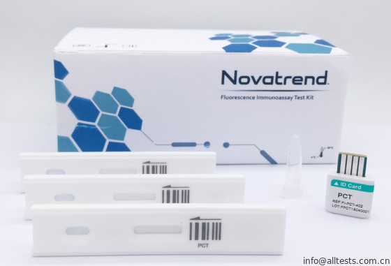 Good price 전혈/혈청 /Plasma에 있는 Novatrend 형광 면역화학적검정에 의하여 Procalcitonin (PCT) 진단 테스트 장비 쉬운 사용 온라인으로