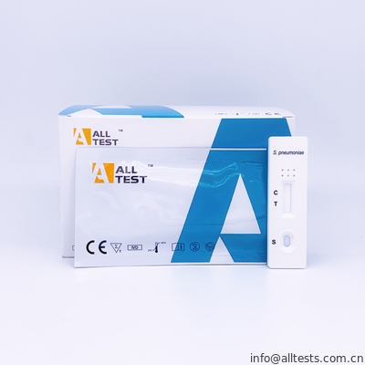 Good price 연쇄상 구균 Pneumoniae 항원 급속한 시험 카세트, 급속한 소변 검사 온라인으로
