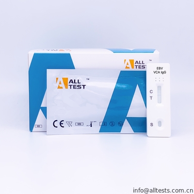 Good price EBV VCA IgG 급속한 시험 카세트 (전혈/혈청/플라스마) 온라인으로