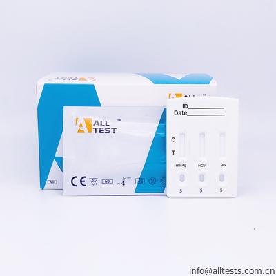 Good price HBsAg /HCV /HIV 혈청/플라스마의 견본을 가진 결합 급속한 시험 카세트 온라인으로