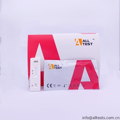 Good price 세륨을 가진 심각한 관상 동맥 증후군을 위한 의학 급속한 진단 테스트 심장 트로포닌 I (cTnI) 급속한 시험 온라인으로