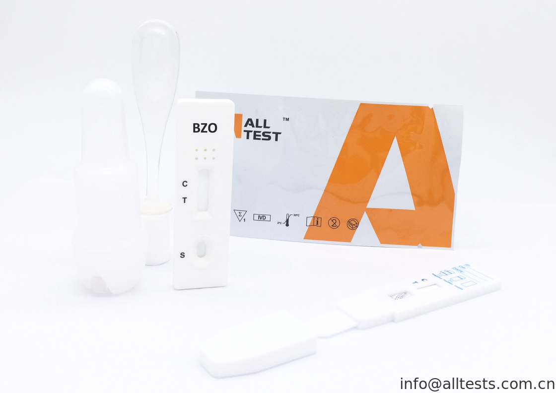 Oral Fluid Drug Abuse Diagnosis BZO Benzodiazepine Reagent Test High Sensitivity