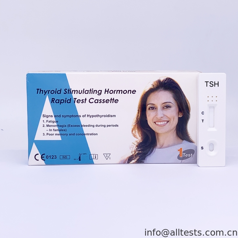 One Step Lateral Flow Immunochromatographic Assays For Human Thyroid Stimulating Hormone