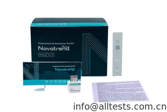 Good price 전체 혈액 세럽 또는 플라스마에서 NT-proBNP 정량화를 위한 플루어세센스 면역 검사 키트 온라인으로