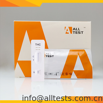 Good price 혈액/세럽/플라즈마에서 마리화나를 질적으로 검출하기 위한 THC 급속 테스트 카세트 온라인으로