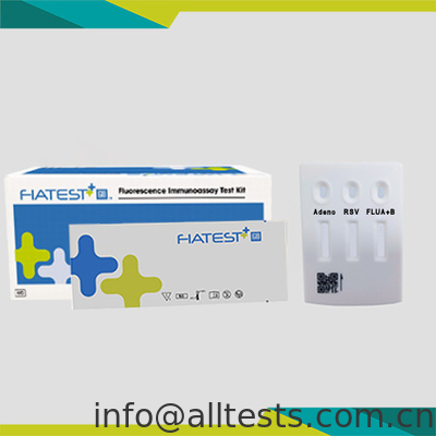 Good price 아데노바이러스 폐렴/RSV/인플루엔자 A+B 복합 테스트 카세트 (나소파린지 스랩) 온라인으로
