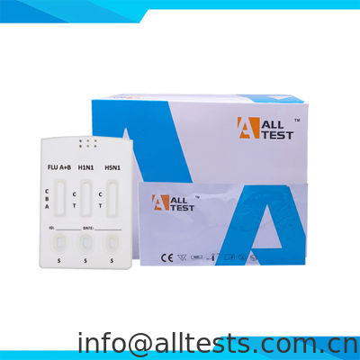 좋은 가격 IINA5-535 -- 인플루엔자 A/B+H1N1+H5N1 항원 복합 신속 검사 (Swab) 온라인으로