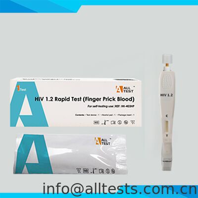 좋은 가격 IHI-403HP HIV 1.2 자가 검사용 신속 검사 손가락 채혈 온라인으로