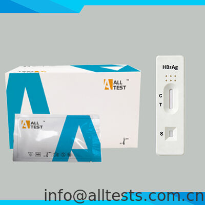 좋은 가격 HBsAg 신속 검사 - 완충액 불필요 B형 간염 표면 항원 검사, 15분 판독 시간 및 높은 정확도 온라인으로
