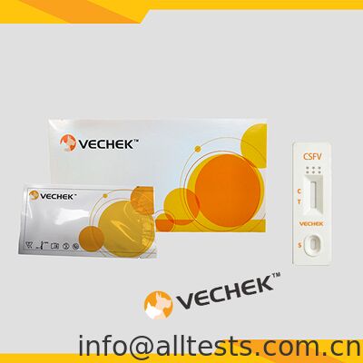 좋은 가격 10분 안에 빠른 결과와 높은 정확도를 제공하는 CSFV 항체 신속 진단 키트 온라인으로