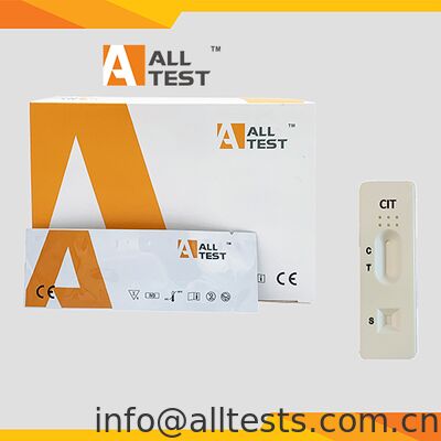 좋은 가격 CIT 신속 검사 약물 남용 검사 키트 (5-10분 판독 시간, 500 ng/mL 절단점, 전혈/혈청/혈장 검체용) 온라인으로