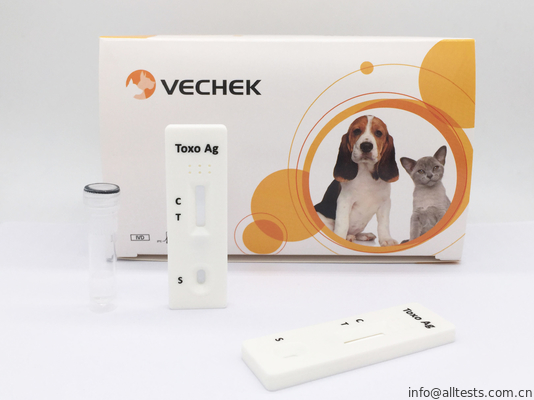 Good price Toxo 높은 정확한 항원 급속한 시험 카세트 Vito 백색 색깔에서 -602 온라인으로