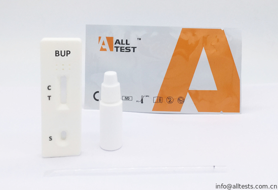 Good price 5ng/ml BUP 약물 남용 전혈/혈청/플라스마에 있는 급속한 시험 장비  99% 특이성 온라인으로