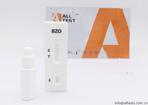 Good price 전혈 /Serum/Plasma에 있는 Oxazepam BZO 약물 남용 시험 장비 하나 단계 카세트 OEM ISO13485/세륨 온라인으로