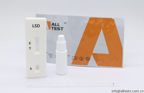 Good price Lysergic 산 Diethylamide 전혈 /Serum/Plasma에 있는 급속한 약물 남용 시험 장비 색층 분석 면역화학적검정 온라인으로