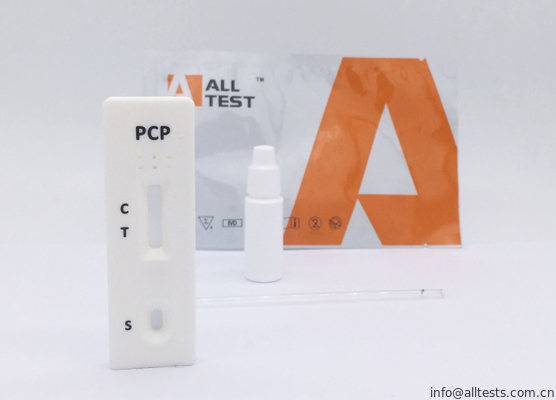 Good price 아무 교차 반응성 25ng/ml PCP 약물 남용 시험 장비 전혈 /serum /plasma Phencyclidine 진단 OEM없음도 온라인으로