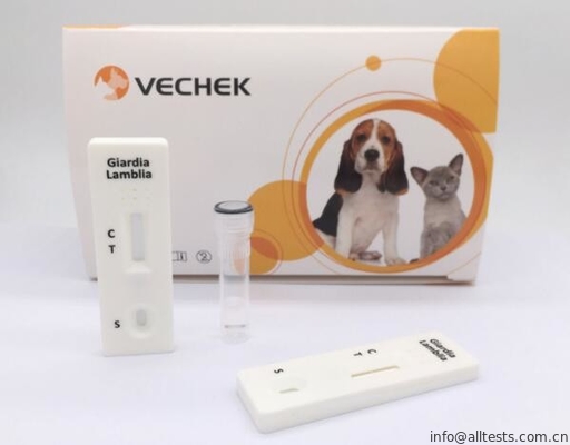 Good price 편리한 개 Giardia Lamblia 간단한 급속한 진단 장비 카세트와 빨리 온라인으로