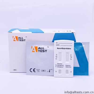 Good price 세륨 통행을 가진 Norovirus 편리한 Rotavirus 그리고 아데노비루스 진단 테스트 온라인으로