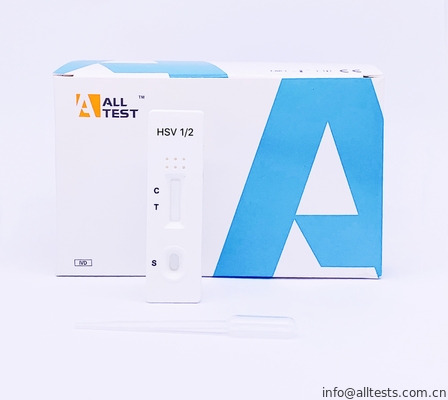 Good price 옆 교류 Immunochromatographic는 HSV 1/2 IgG 혈청 플라스마를 위한 급속한 시험 카세트를 분석합니다 온라인으로