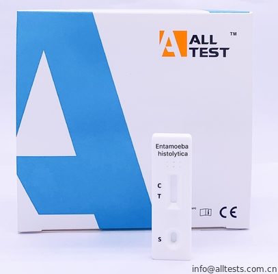 Good price 파란 색깔 Entamoeba Histolytica 세륨 증명서를 가진 급속한 시험 카세트 온라인으로