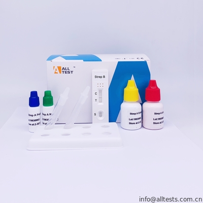 Good price 소변에 있는 그룹 B 연쇄상 구균 (GBS)의 품질 탐지를 위한 급속한 Strep 시험 온라인으로