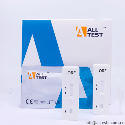Good price 류머티스성 요인 급속한 시험 카세트 인간적인 혈청 플라스마에 있는 옆 교류 Immunochromatographic 분석실험 온라인으로