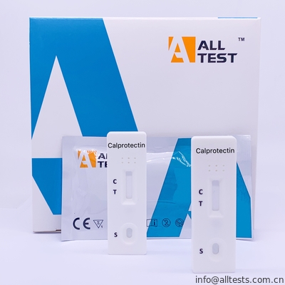 Good price 세륨에 의하여 증명서를 준 Calprotectin 옆 흐름 시험은 인간적인 대변에 있는 급속한 시험 카세트를 벗깁니다 온라인으로