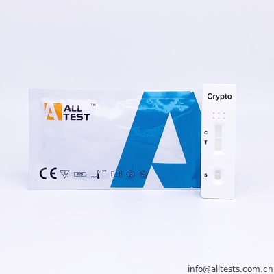 Good price 높은 감도 Cryptosporidium 시험 장비 진단 카세트 옆 흐름 시험 지구 온라인으로