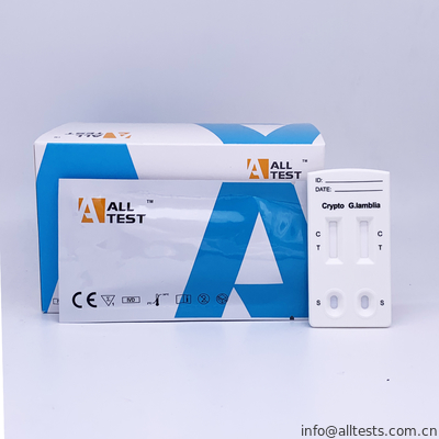 Good price 세륨을 가진 Cryptosporidium 그리고 Giardia Lamblia 결합 급속한 진단 테스트 온라인으로