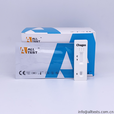 Good price Chagas 세륨을 가진 급속한 시험 카세트 (혈청/플라스마) 온라인으로