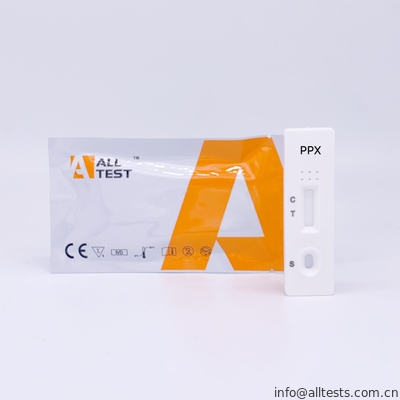 Good price 300 ng/mL 정확한 Propoxyphene (PPX) 약물 남용 시험 장비 소변에 있는 급속한 카세트 계량봉/패널 온라인으로